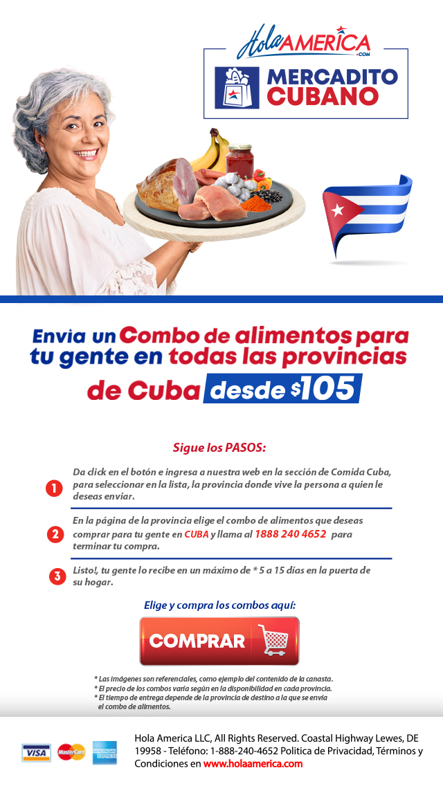 ENVIA TU COMBO DE COMIDA A CUBA HABANA